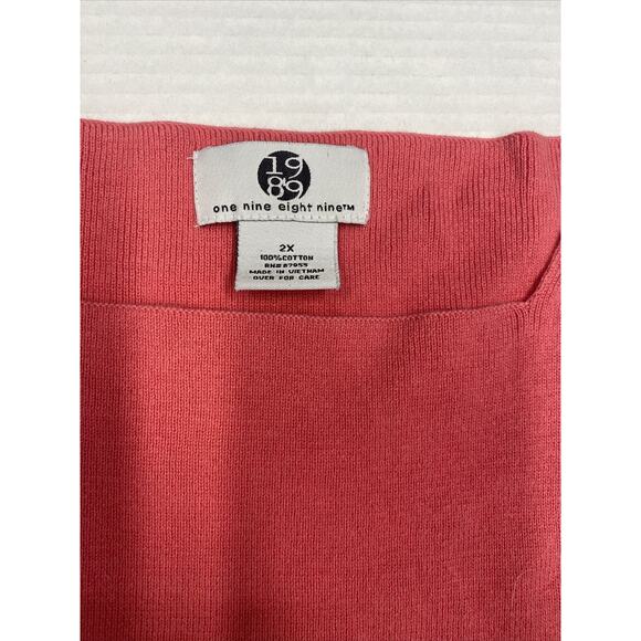 1989 One Nine Eight Nine Sweater Women’s Size 2x (b20) - Picture 2 of 5